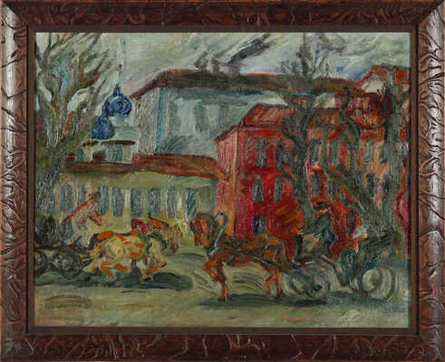 Эфрос Герасим Григорьевич. Городской пейзаж